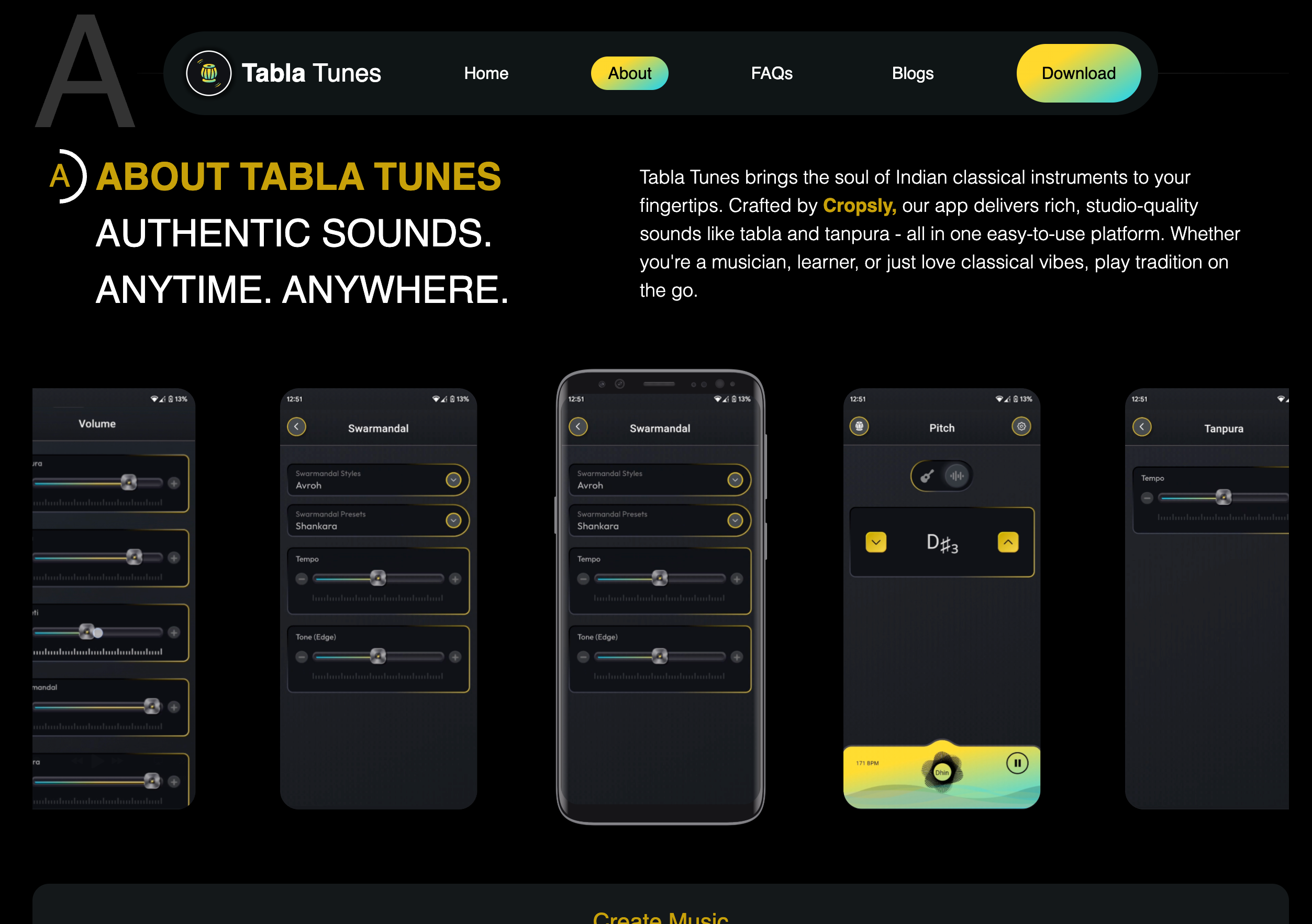 Tabla Tunes - Music Platform